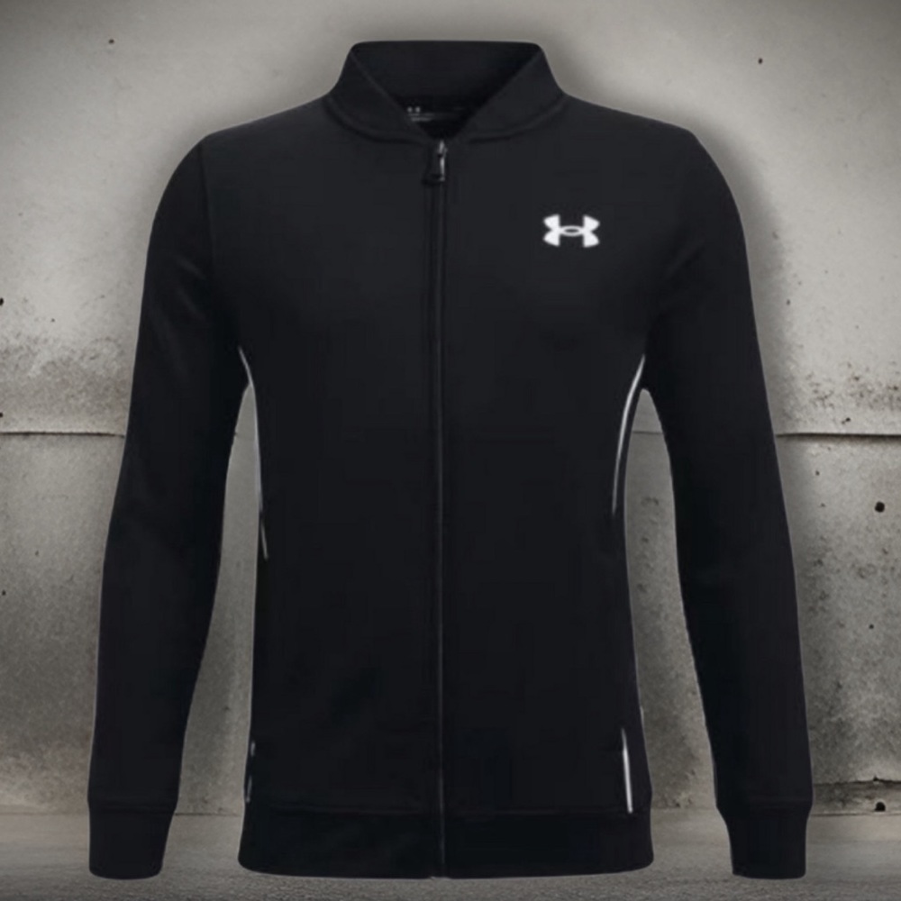 UNDER ARMOUR • Black Pennant Track Full Zip Jacket - Picture 4 of 4